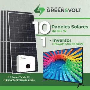 10 Paneles Solares